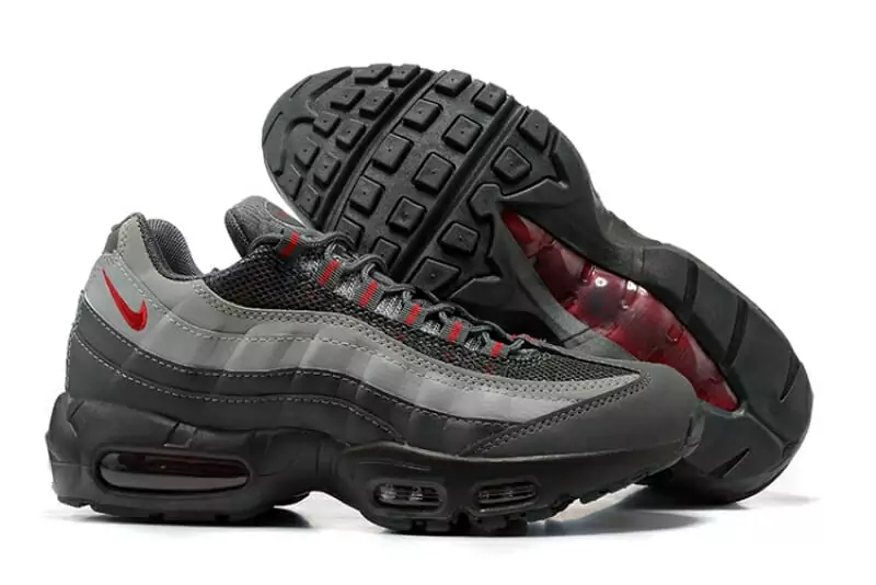 nike air max 95 homme gris rouge4